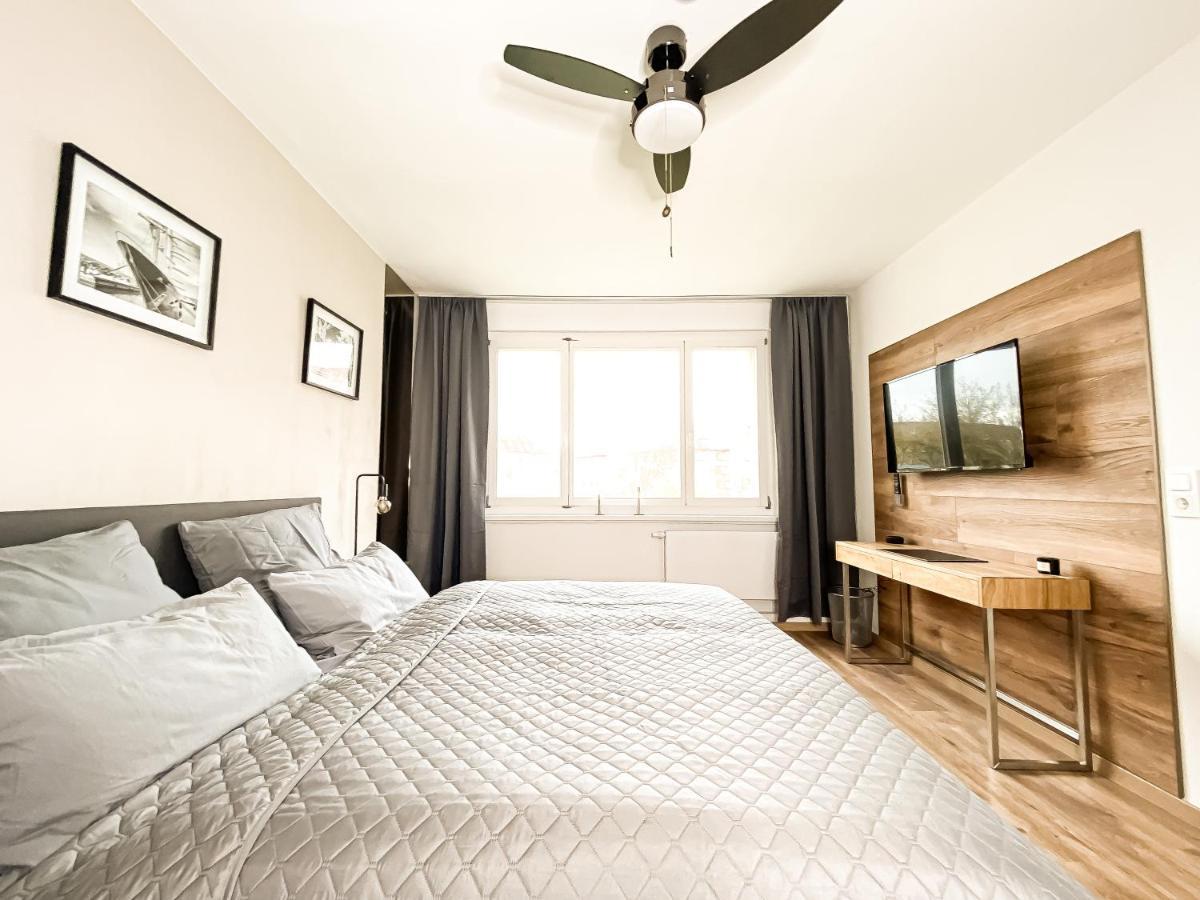 Modernes, Mediales Apartment, Naehe Der Neuen Leipziger Messe, Bis Vier Personen Eksteriør billede