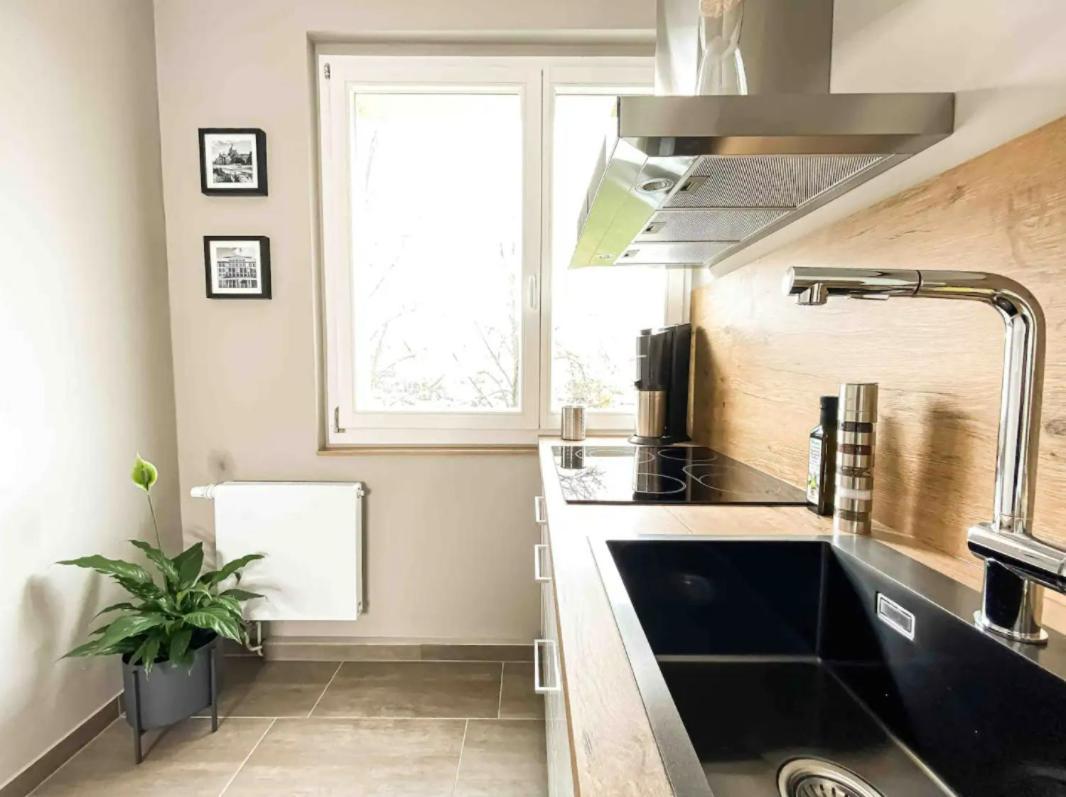 Modernes, Mediales Apartment, Naehe Der Neuen Leipziger Messe, Bis Vier Personen Eksteriør billede